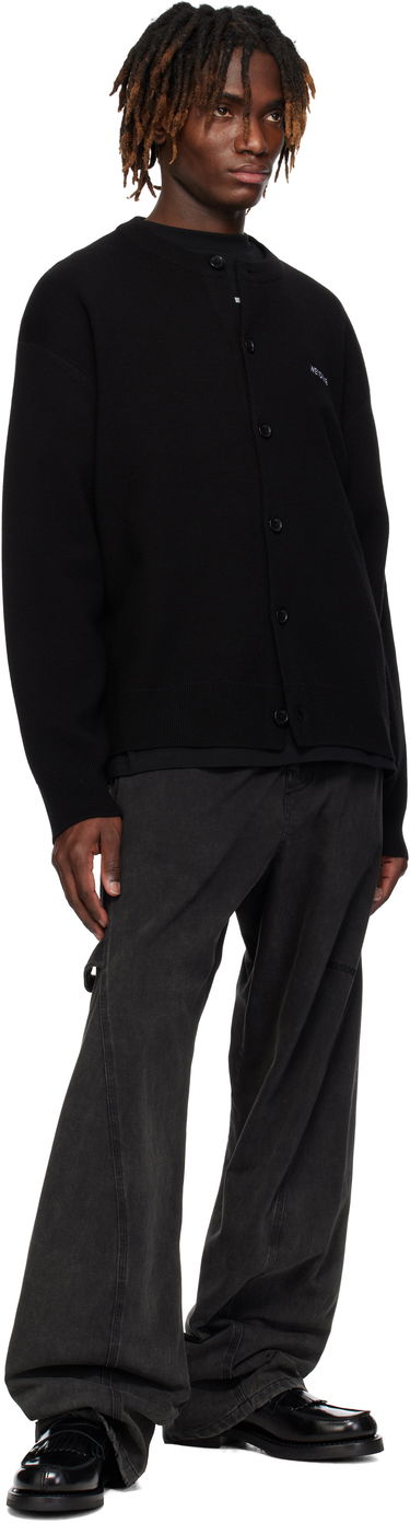 Карго панталони We11done We11done Twisted Work Trousers Черно | WD-TA0-25-723-U-BK, 3