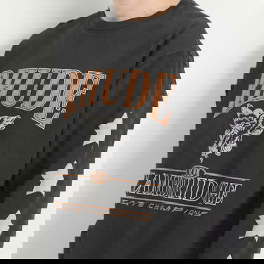 Тениска Rhude Rhude Cambridge State Champs Long Sleeve T-Shirt Черно | RHPF25TT15012-0027, 5