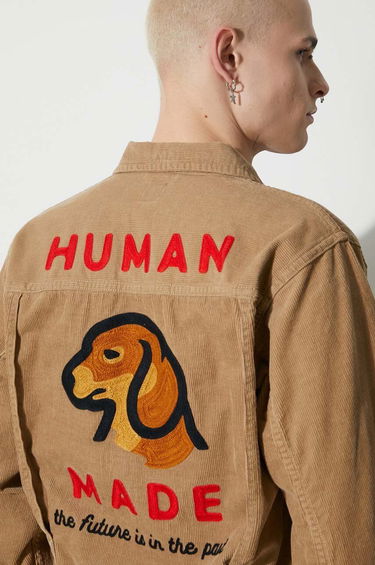 Яке Human Made Dachs Corduroy Work Jacket Бежово | HM26JK005, 4