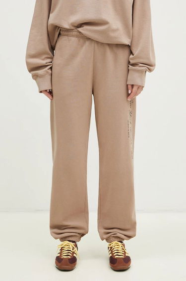 Спортни панталони Sporty & Rich Sporty & Rich NY Health Club Printed Sweatpants Кафяво | PA036512043BE05, 0