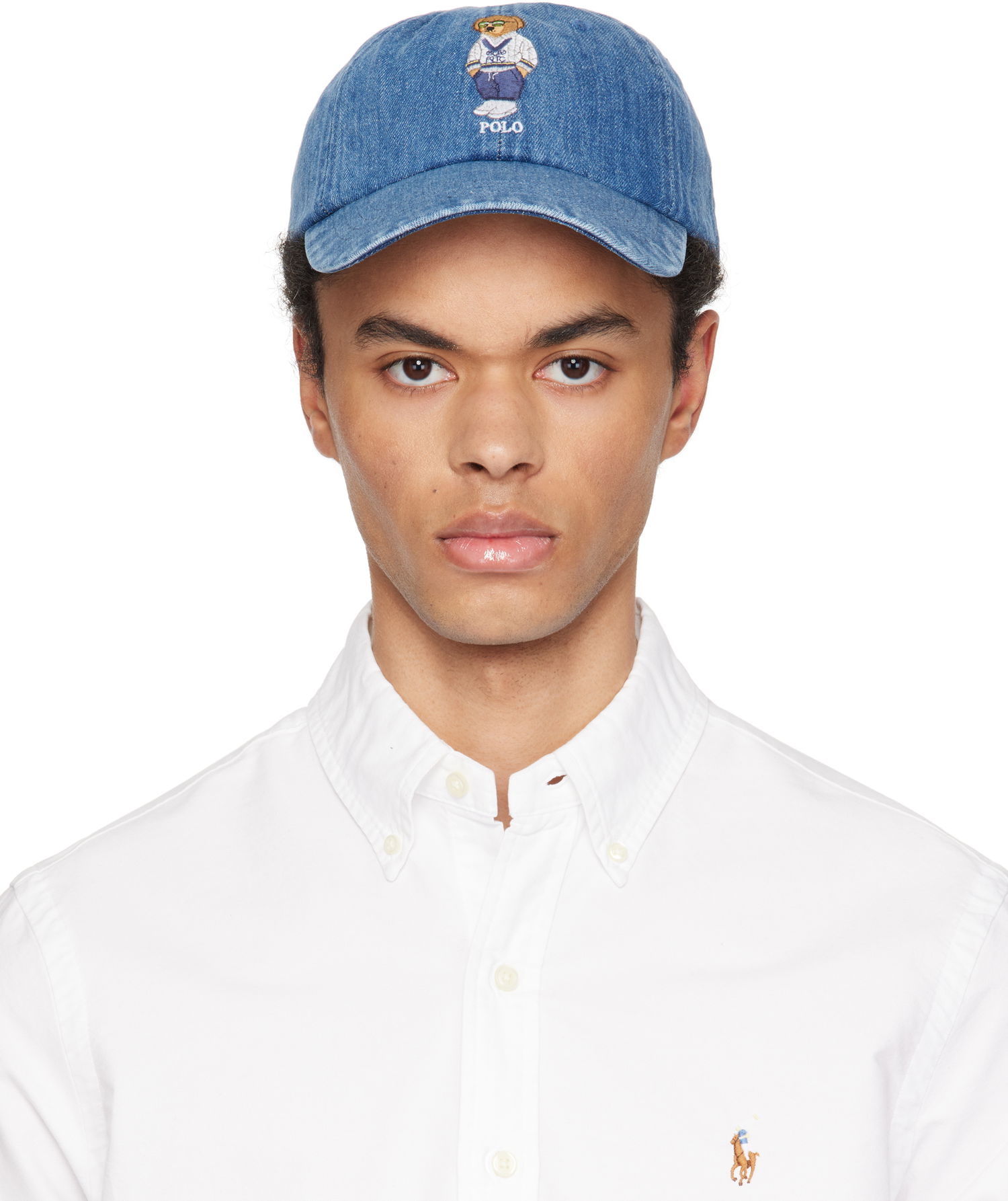 Шапка с козирка Polo by Ralph Lauren Ralph Lauren Embroidered Denim Cap Синьо | 710969639001, 0