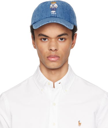 Шапка с козирка Polo by Ralph Lauren Ralph Lauren Embroidered Denim Cap Синьо | 710969639001, 0