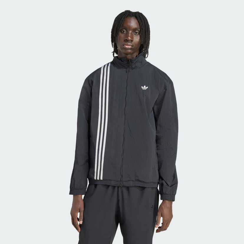 Яке adidas Performance Firebird Front Stripes Track Jacket Черно | JV9882