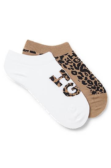 Чорапи BOSS Two-Pack Ankle Socks Кафяво | 50543166, 0