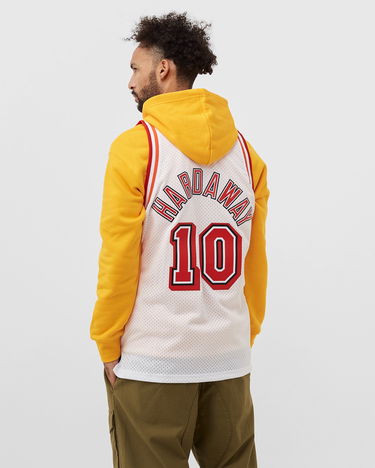 Фланелка Mitchell & Ness NBA Swingman Jersey Miami Heat 1996-97 Tim Hardaway #10 Бяло | SMJY3375-MHE96THAWHIT, 1