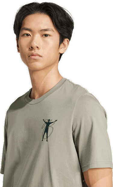 Тениска adidas Performance Jude Bellingham Culturewear T-Shirt Бежово | JY1876, 4