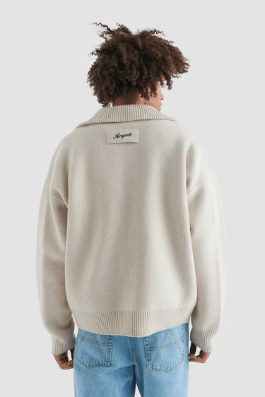 Пуловер AXEL ARIGATO Core Zip-Up Sweater Сиво | A2143002, 3