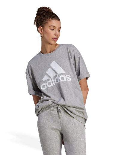 Тениска adidas Originals Essentials Big Logo Boyfriend Сиво | IL3322