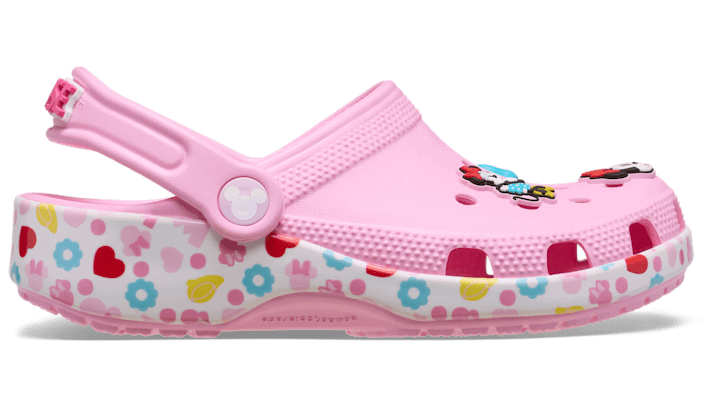 Кецове и обувки Crocs Mickey & Friends Minnie Classic Clogs Розово | 211147-90H, 0