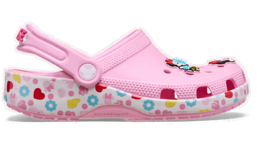 Кецове и обувки Crocs Mickey & Friends Minnie Classic Clogs Розово | 211147-90H, 0