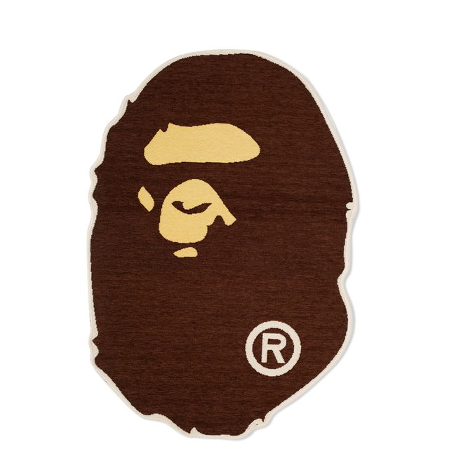 A Bathing Ape Small Ape Head Rug