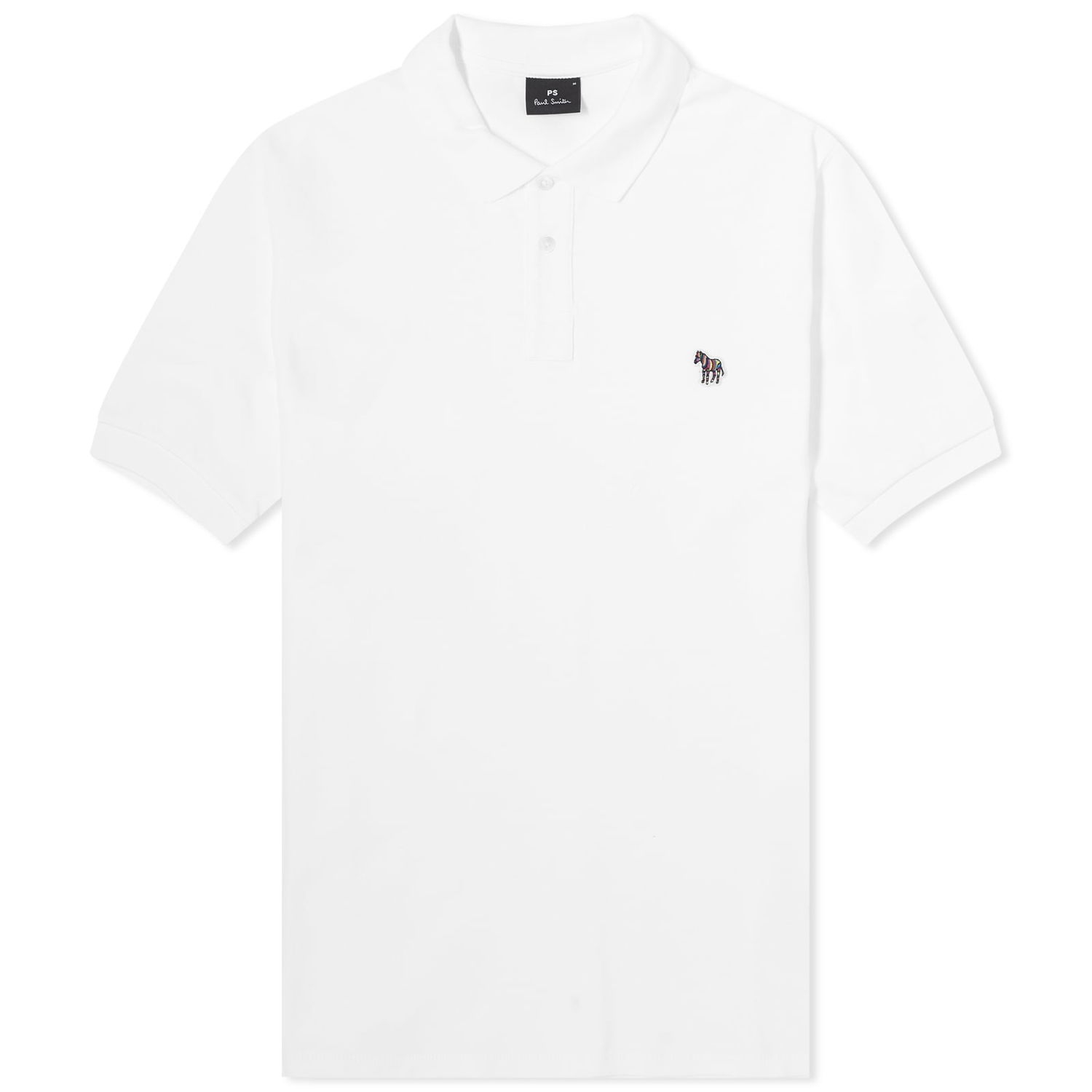 Поло тениска Paul Smith Paul Smith Zebra Polo Shirt, Size Small Бяло | M2R-183K-KZEBRA-01, 1