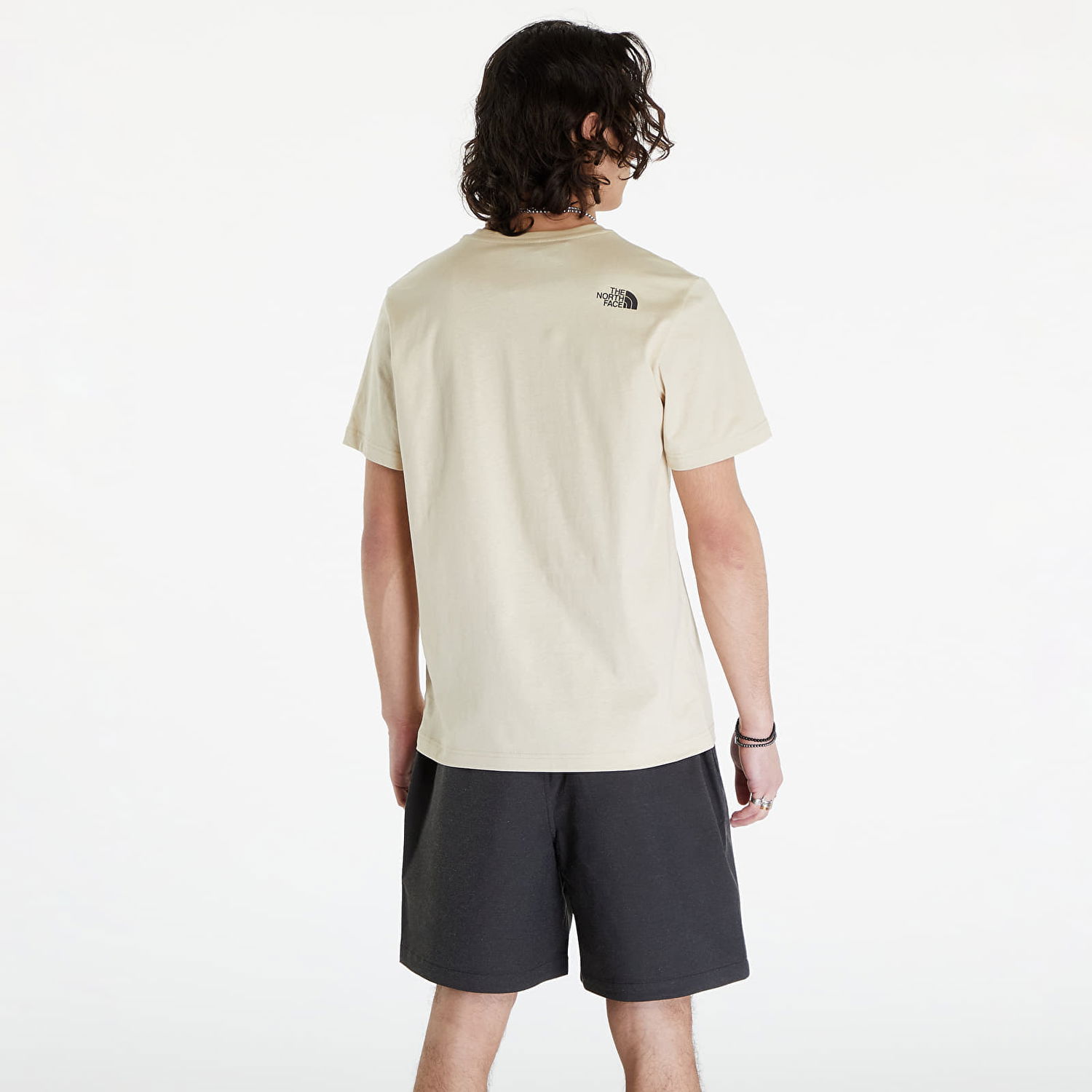 Тениска The North Face Fine T-Shirt in Gravel Бежово | NF0A87ND3X41, 1