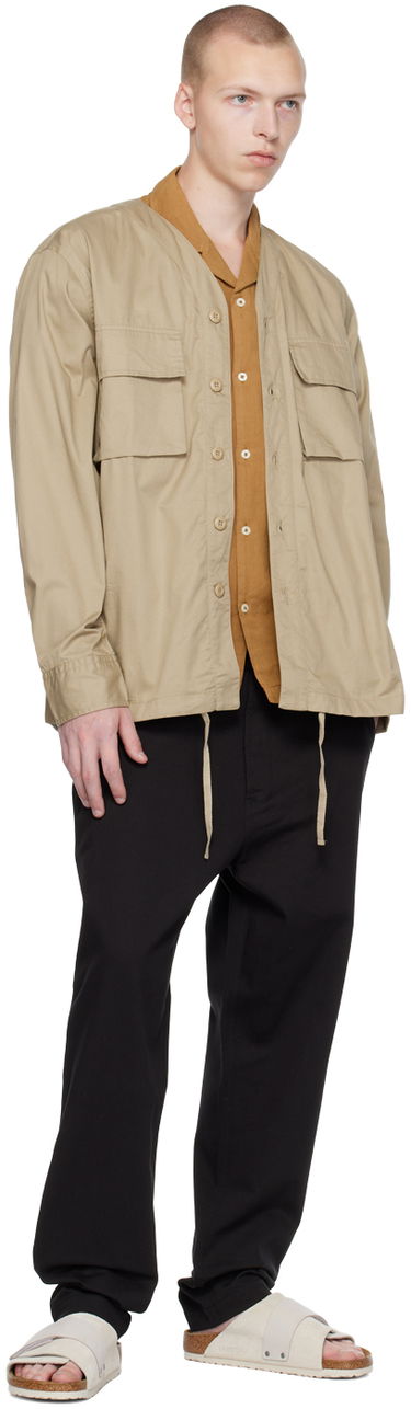 Риза Universal Works Universal Works Parachute Shirt Jacket Бежово | P28065, 3