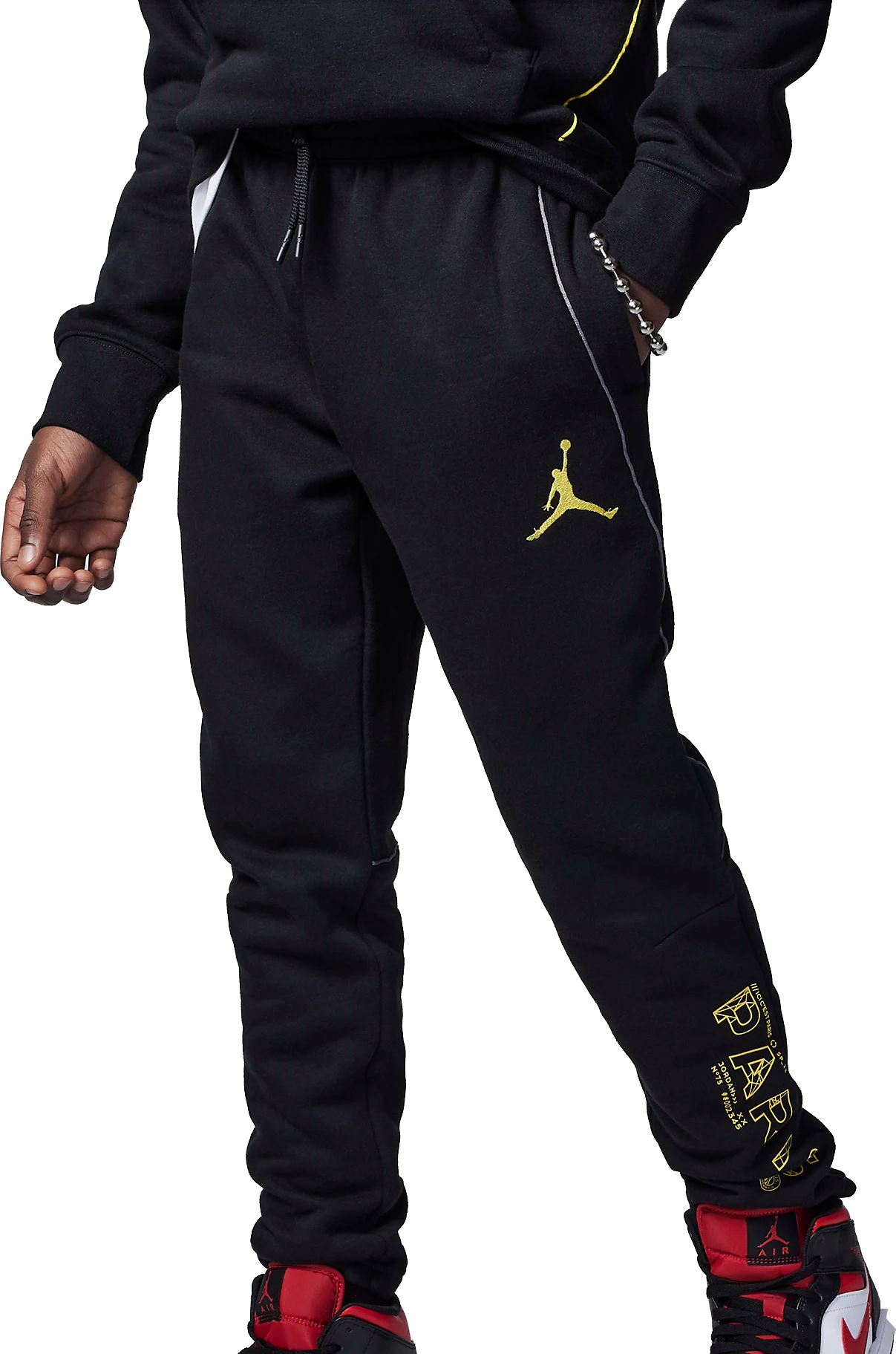 Спортни панталони Jordan Essentials Paris Fleece Sweatpants Черно | 95c140-023, 0