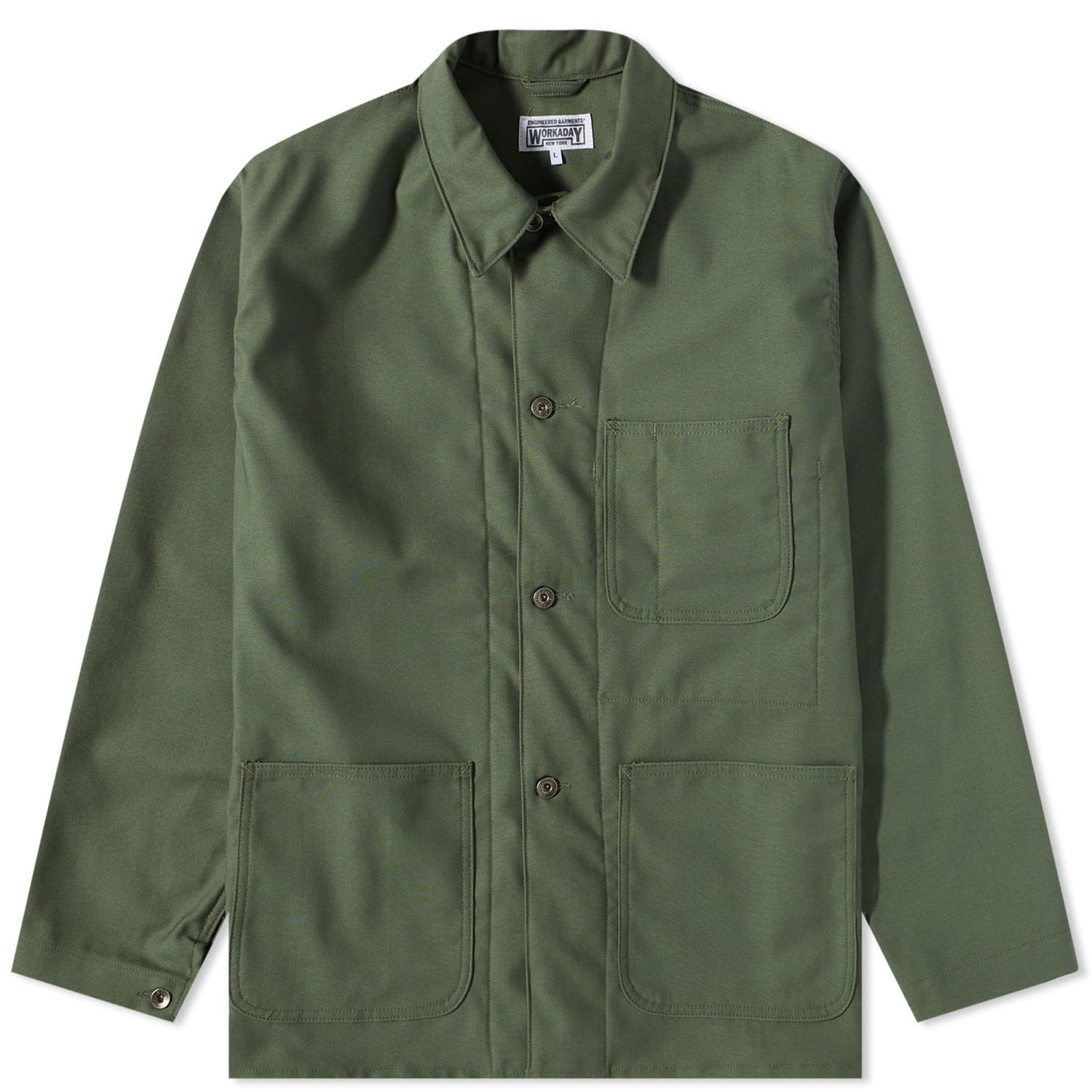 Яке Engineered Garments Workaday Utility Jacket Зелено | 23S2WDD001-A, 0