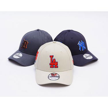 Шапка с козирка New Era New Era MLB 9FORTY Side Patch LA Dodgers Adjustable Cap Бежово | 60595218, 4