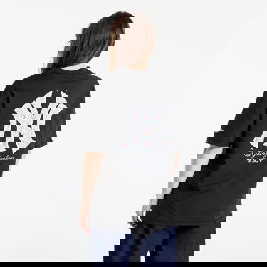 Тениска New Era New York Yankees MLB Infill Oversized T-shirt Черно | 60667838, 5