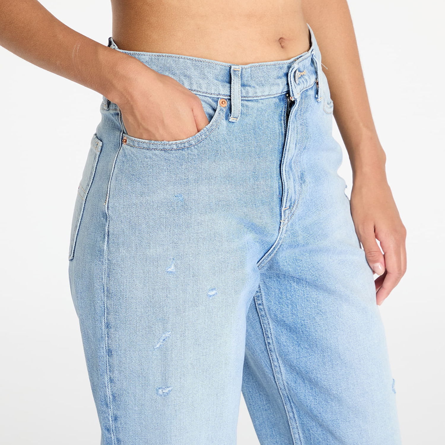 Дънки Tommy Hilfiger Izzie Hgh Slim Straight Jeans Denim Синьо | DW0DW19934 1A5, 1