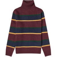 Пуловер Polo by Ralph Lauren Polo Ralph Lauren Stripe Roll Neck Knit Aged Wine Многоцветен | 710918117001, 1
