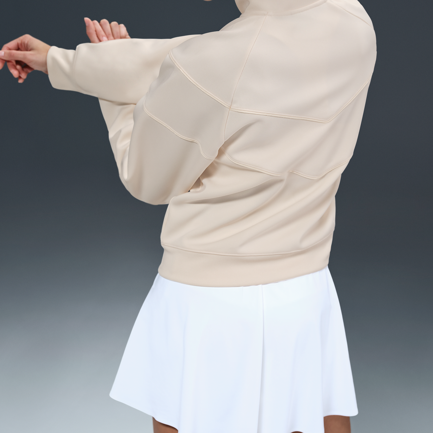 Яке Nike NikeCourt Heritage Windrunner Tennis Jacket Бежово | FZ6507-111, 1