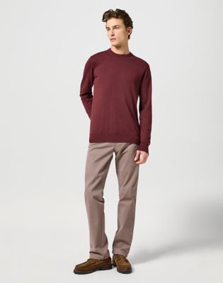 Пуловер Wrangler Wrangler Knit Sweater Бургунди | 112357203:XXL, 0