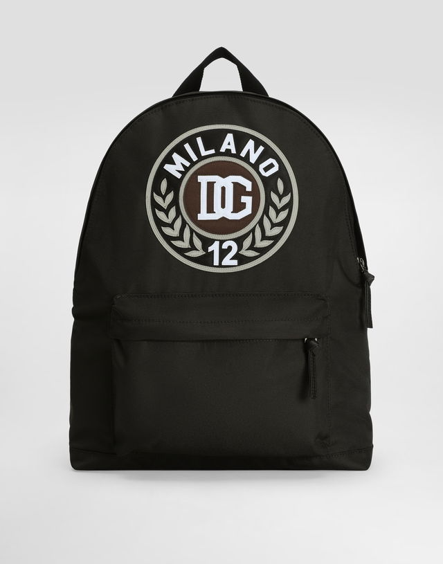 Nylon Backpack with Milano DG 12 Patch
