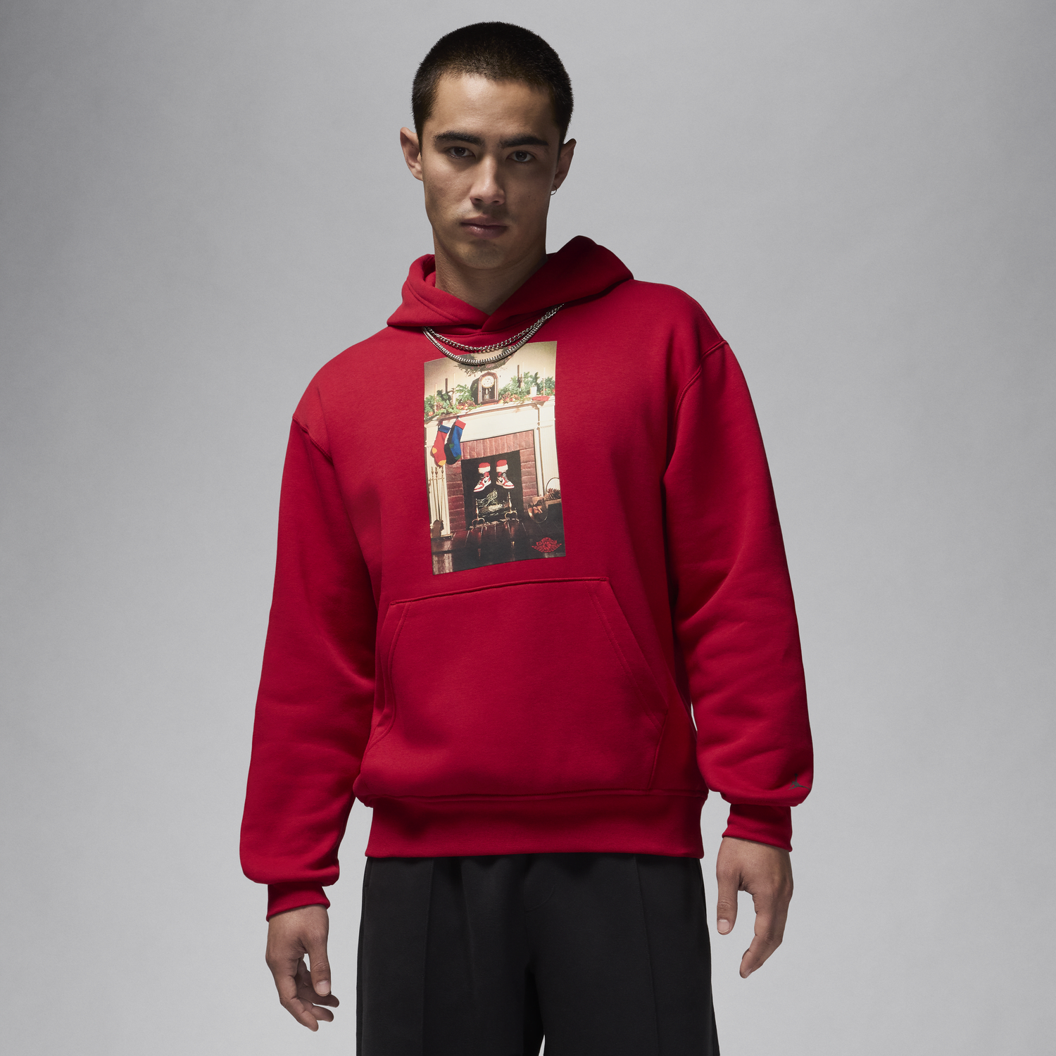 Суитчър Jordan Jumpman "Chimney" Fleece Hoodie Червено | HQ5654-687, 0