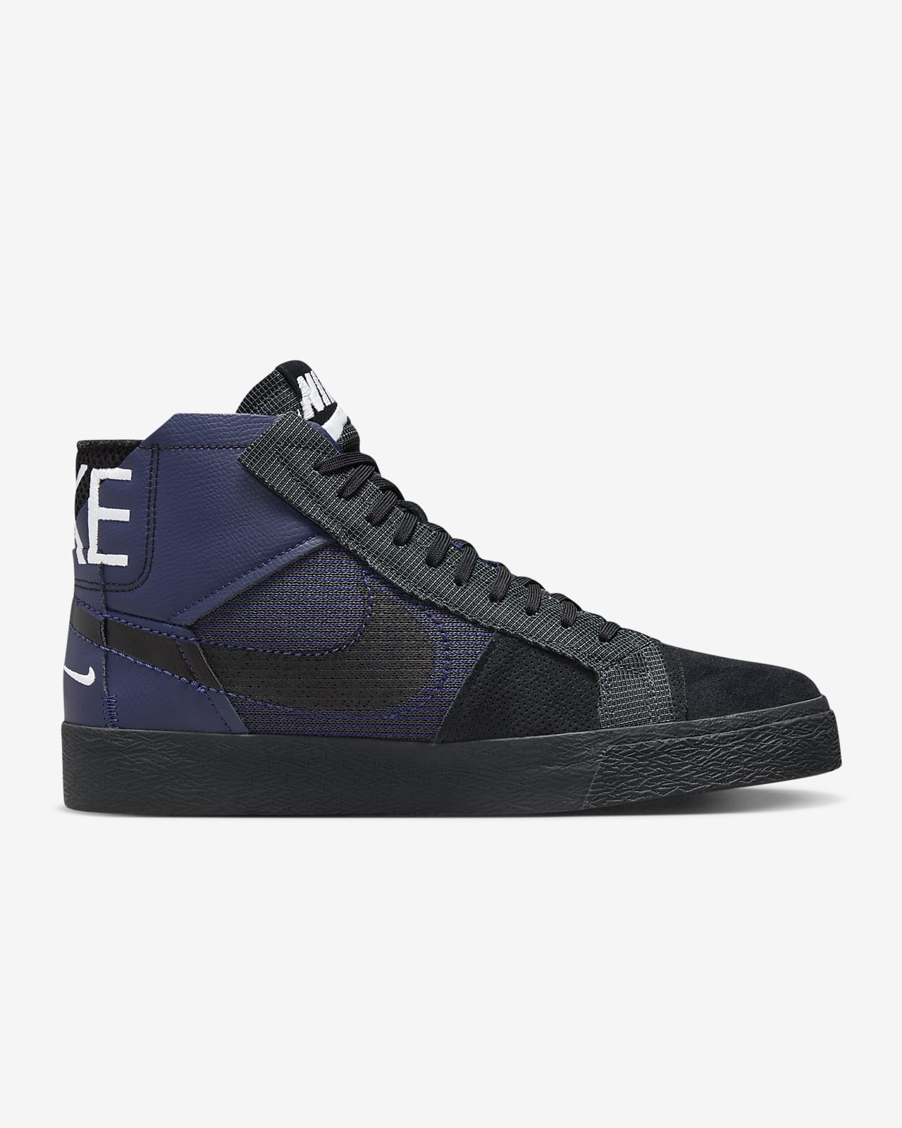 Кецове и обувки Nike SB SB Zoom Blazer Mid Premium Deconstructed Midnight Navy Тъмно синьо | FD5113-400, 0