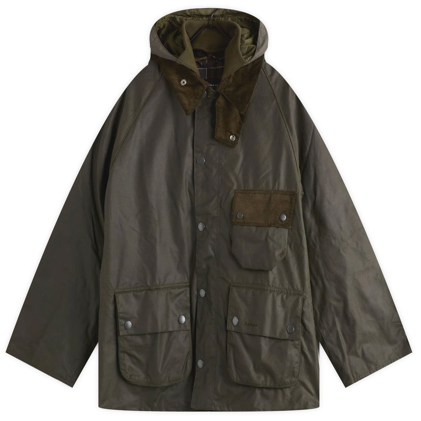 Яке Barbour Heritage + Modified Solway Wax Jacket Size Large Зелено | MWX2479OL71
