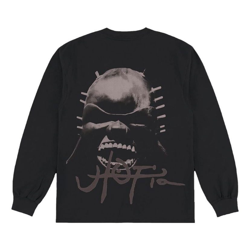 Тениска Cactus Jack by Travis Scott Travis Scott Utopia A1 Long Sleeve T-Shirt Черно | TSUT-BS11