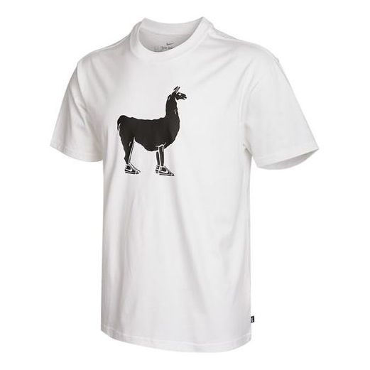 Тениска Nike SB SB Printing Loose Fit T-Shirt Бяло | DD1299-100
