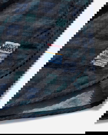 Къси панталони Martine Rose Tailored Gym Shorts Tartan Синьо | 323WP11024, 3