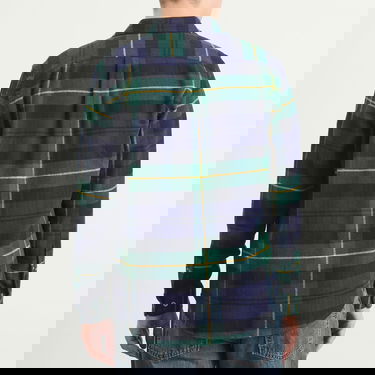 Риза Portuguese Flannel Cabin Flannel Check Shirt Многоцветен | AW25018-NVG, 3