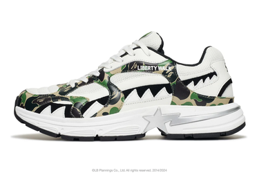 Кецове и обувки BAPE LBWK Shark Sta Бяло | 0ZXSHM191922N, 0