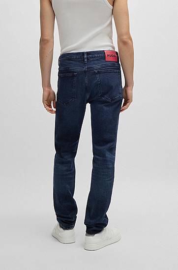 Дънки BOSS Slim-Fit Stretch Denim Jeans Синьо | 50530610, 1