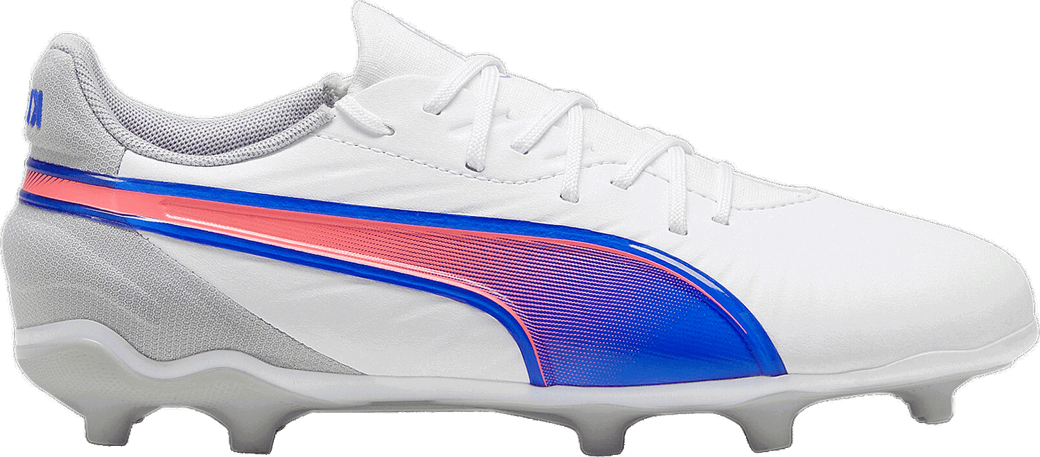 Кецове и обувки Puma Puma KING MATCH FG/AG Jr Бяло | 108048-02, 0