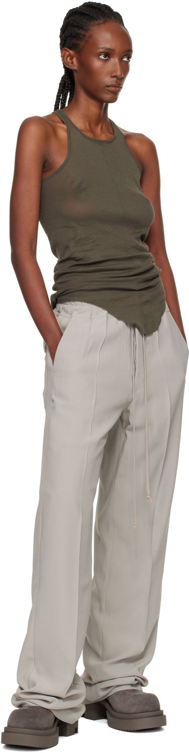 Панталони Rick Owens Rick Owens Concordians Dietrich Drawstring Trousers Сиво | RP02E4325 HY, 3