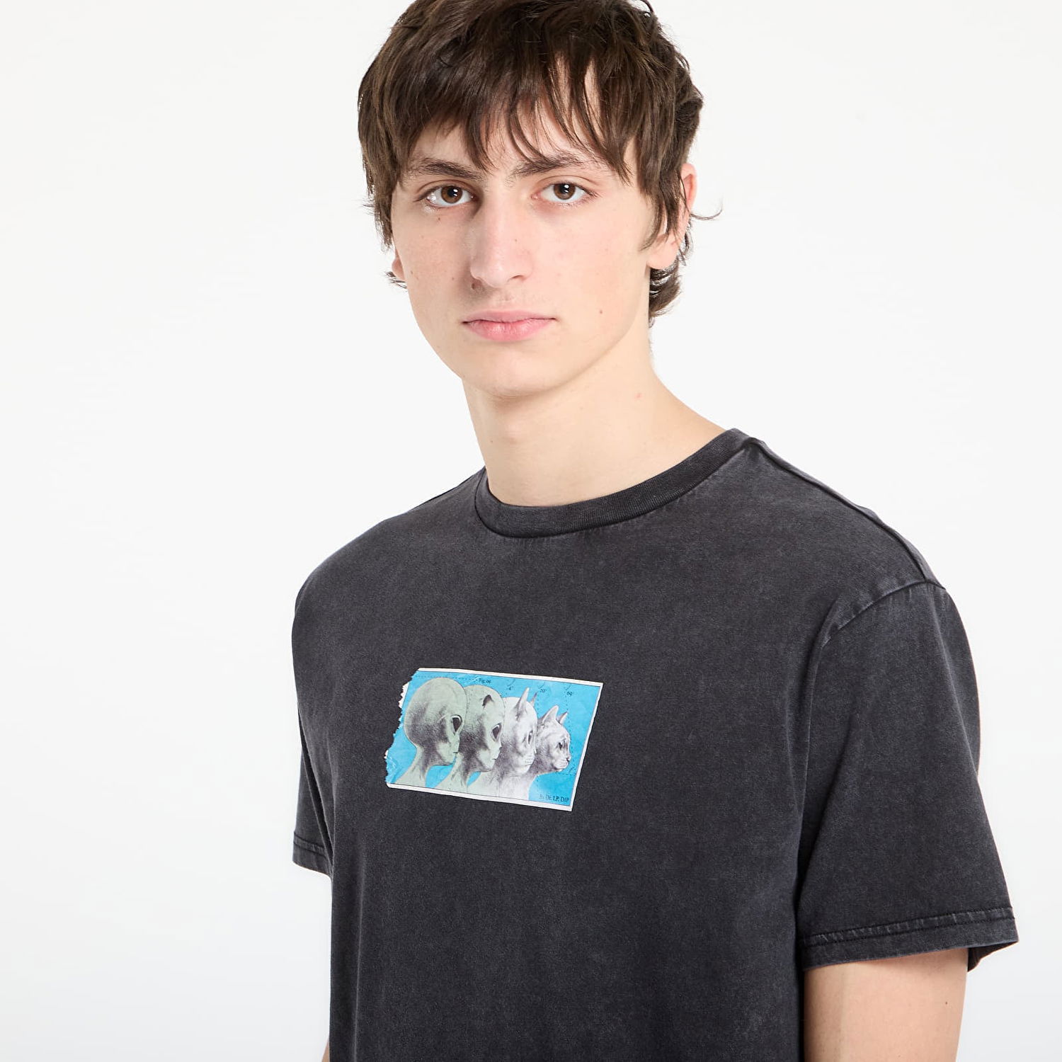 Тениска RIPNDIP Nerm Geo Vintage Wash Graphic T-Shirt Черно | RNDHOL25140, 1