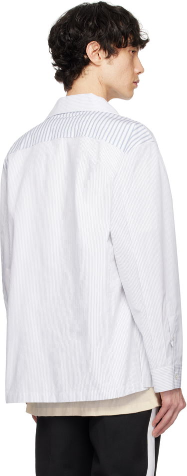 Риза Maison Margiela Maison Margiela Stripe Shirt Синьо | S50DT0047 MTN054, 2