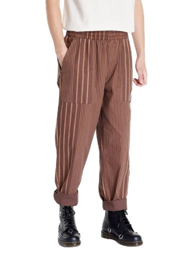 Панталони Pleasures Optics Easy Pant Кафяво | P22W035 BROWN