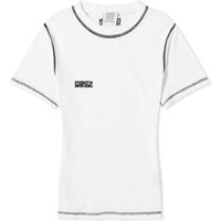 Тениска VETEMENTS Embroidered Logo T-Shirt Бяло | WE64TR800WB, 1