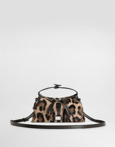 Дамска чанта Dolce & Gabbana Leopard-print Vittoria Shoulder and Crossbody Handbag Onesize Многоцветен | BB7889AX853HY13M, 2