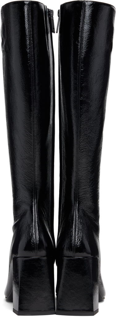 Кецове и обувки Courrèges Courrèges Heritage Shadow Tall Boots Черно | 325SBT061CR0043, 1
