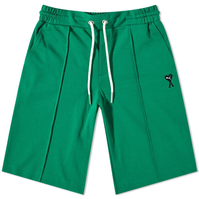 Къси панталони Puma AMI Heart Logo Sweat Shorts Зелено | 534071-96