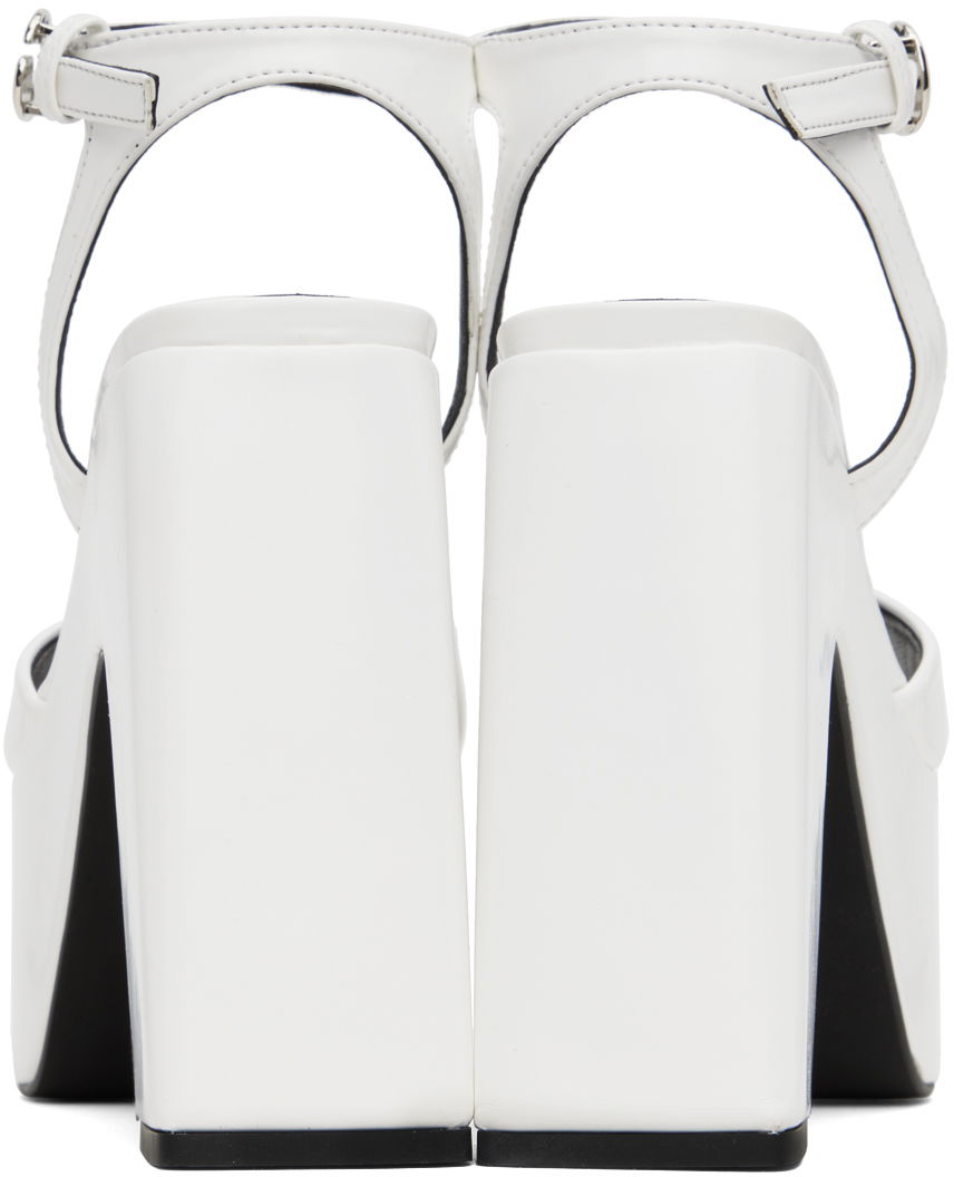 Кецове и обувки Coperni Bridge Platform Sandals Бяло | COPSH14463, 1