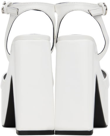 Кецове и обувки Coperni Bridge Platform Sandals Бяло | COPSH14463, 1