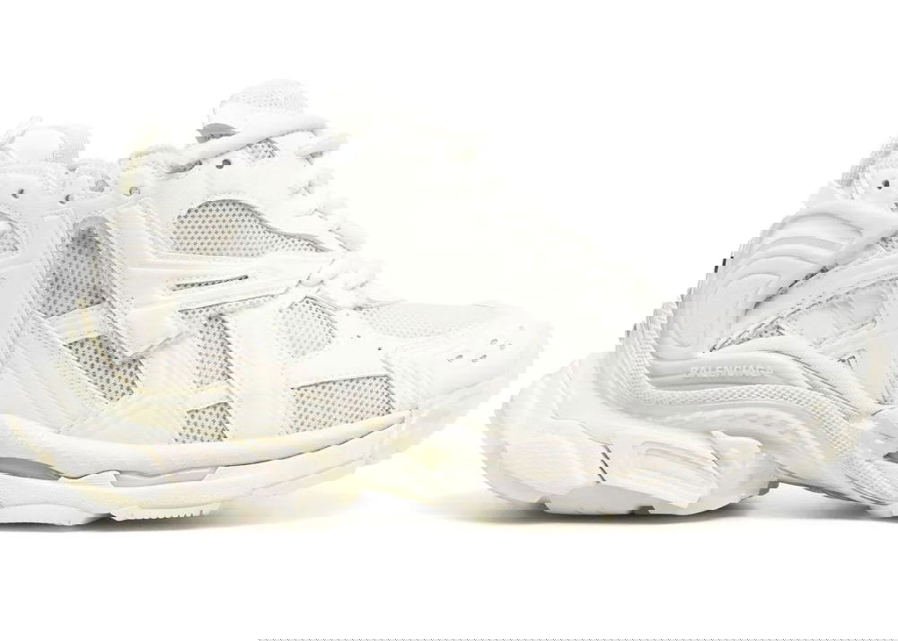 Кецове и обувки Balenciaga Runner "White Glow In The Dark" Бяло | 677403W3RBH9001, 0