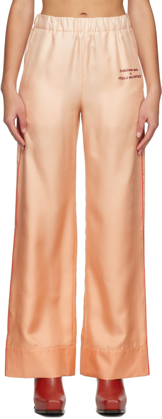 Спортни панталони Stella McCartney Stella McCartney Printed Trousers Оранжево
 | 6400843BSSH4