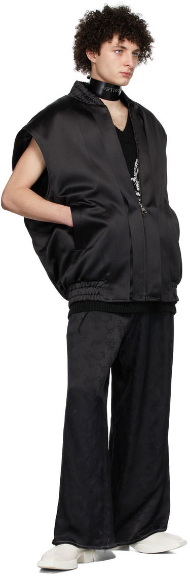 Жилетка We11done We11done Bomber Vest Черно | WD-VT1-22-005-U-BK, 3